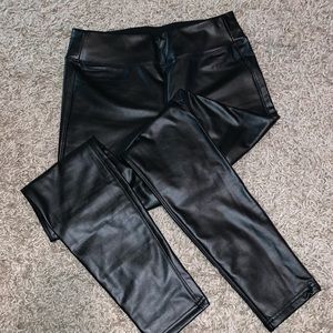 Gap Faux Leather Leggings Sz M - BRAND NEW!!